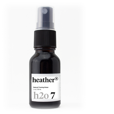 heather® natural tanning water h2o 7